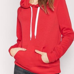 Red hoodie